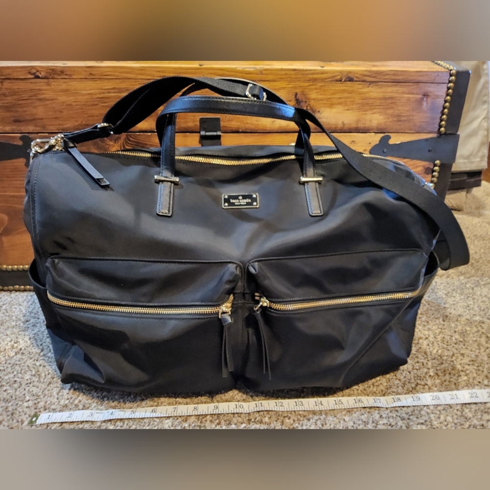 KATE SPADE NYLON DUFFLE BAG